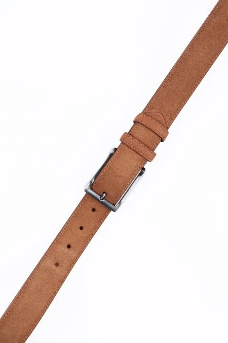 Konyak El Yapımı Süet Kemer