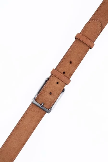 Konyak El Yapımı Süet Kemer