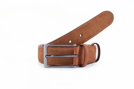 Konyak El Yapımı Süet Kemer