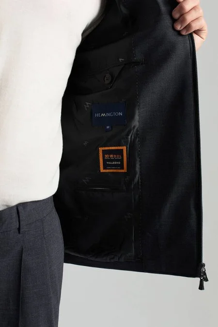 Lupetto Yaka Merino Yün Ekru Triko