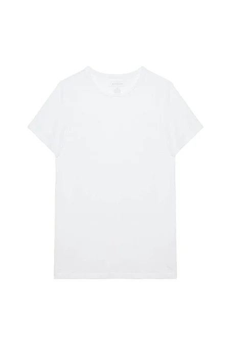 Pamuklu Beyaz İç Giyim T-Shirt