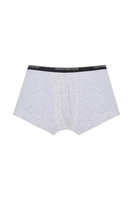 Pamuklu Gri Boxer