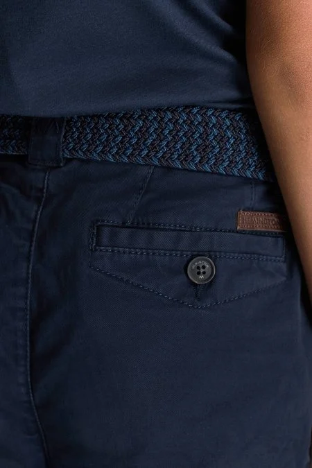 Pamuklu Lacivert Chino Çocuk Pantolon