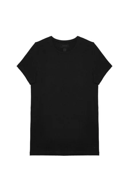 Pamuklu Siyah İç Giyim T-Shirt