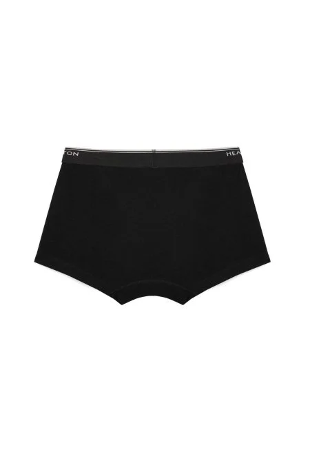 Pamuklu Siyah Boxer
