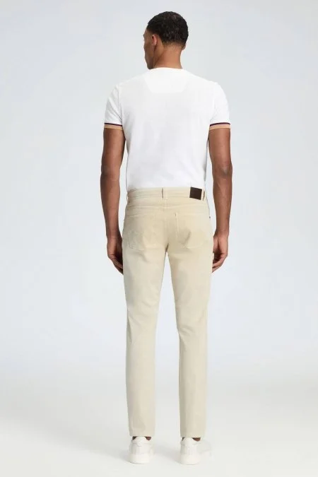 Slim Fit 5 Cep Kum Chino Pantolon