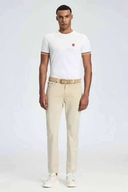 Slim Fit 5 Cep Kum Chino Pantolon