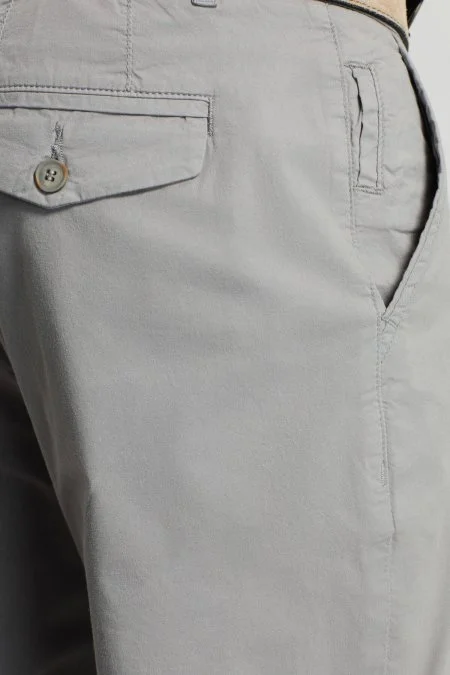Açık Gri Yazlık Chino Pantolon