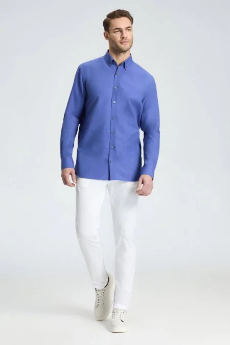 Beyaz Yazlık Chino Pantolon