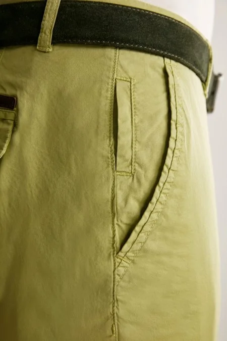 Yeşil Yazlık Chino Pantolon