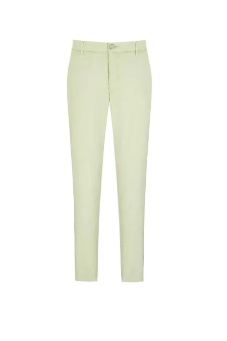 Yeşil Yazlık Chino Pantolon