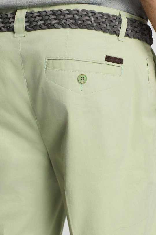 Açık Yeşil Yazlık Chino Pantolon