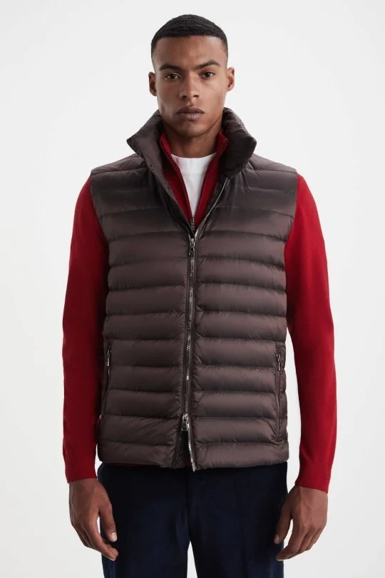 Hemington - Bordo Activewear Kaz Tüyü Şişme Yelek (4)