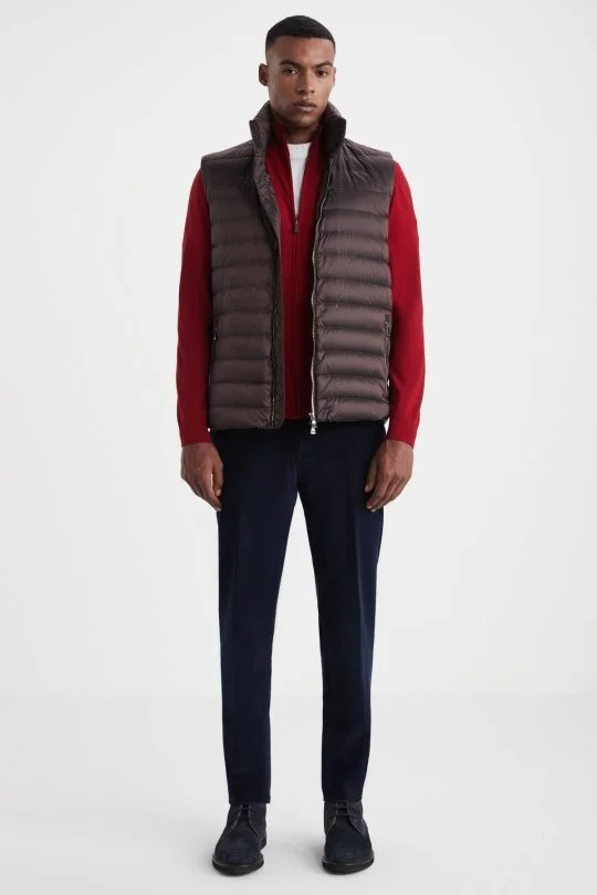 Hemington - Bordo Activewear Kaz Tüyü Şişme Yelek (2)