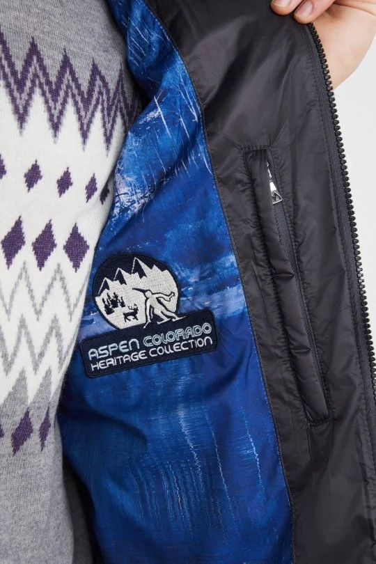 Hemington - Koyu Gri Activewear Kaz Tüyü Şişme Yelek (6)