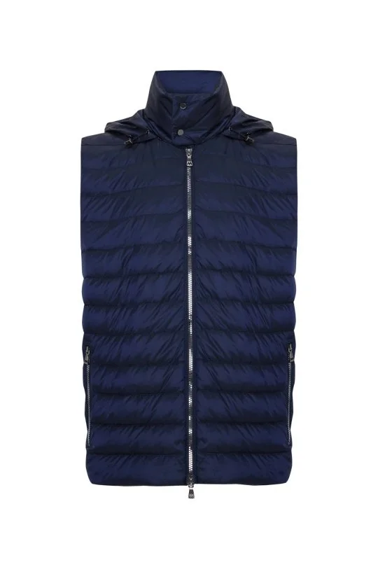 Hemington - Lacivert Activewear Kaz Tüyü Şişme Yelek (6)