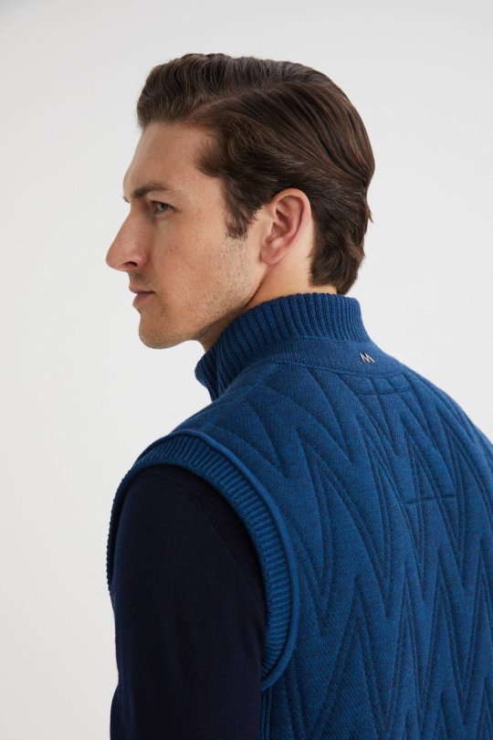 Activewear Merino Yün Yeşil Yelek