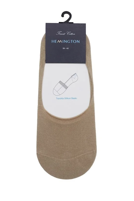 Hemington - Bambu Karışımlı Camel Loafer Çorap (2)