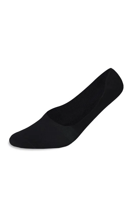 Hemington - Bambu Karışımlı Görünmez Siyah Çorap