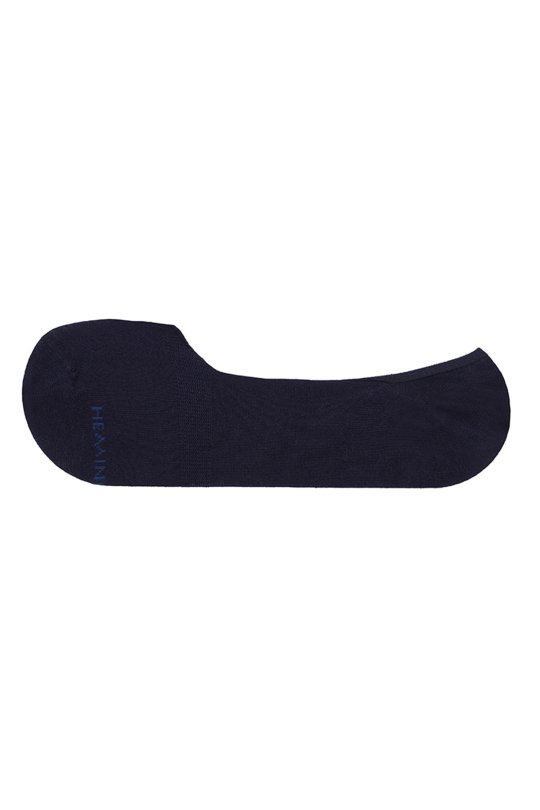 Bambu Karışımlı Lacivert Loafer Çorap