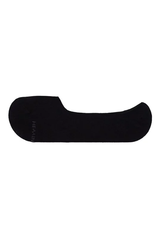 Hemington - Bambu Karışımlı Siyah Loafer Çorap (1)