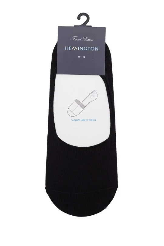 Hemington - Bambu Karışımlı Siyah Loafer Çorap (2)