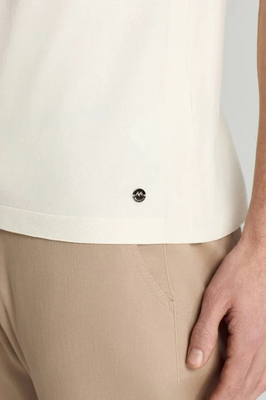 Hemington - Bisiklet Yaka Beyaz Giza Pamuk Triko T-Shirt (3)