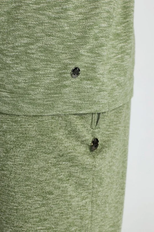 Hemington - Bisiklet Yaka Saf Pamuk Haki Triko T-Shirt (5)