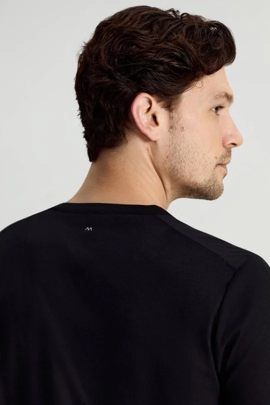 Hemington - Bisiklet Yaka Siyah Basic T-Shirt (4)