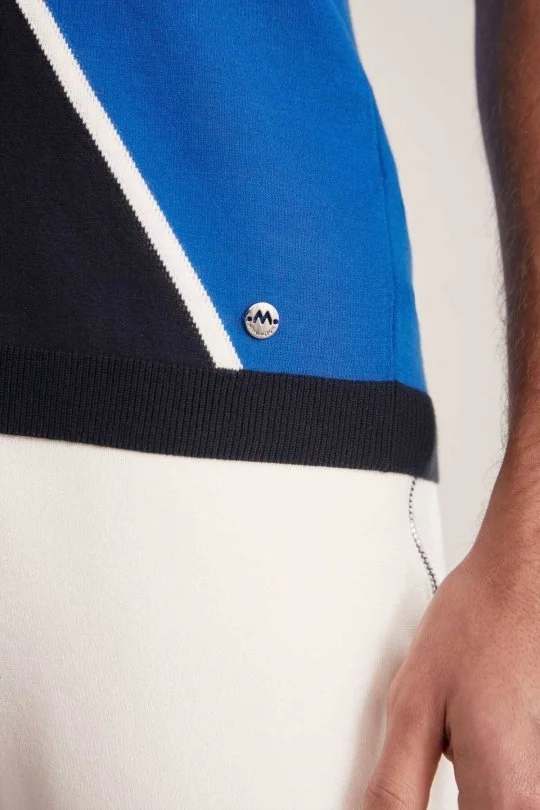 Hemington - Fermuar Detaylı Lacivert-İndigo Triko Polo (7)