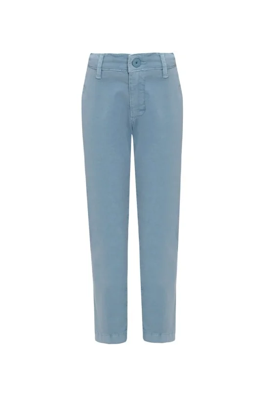 Hemington - Gök Mavisi Yazlık Çocuk Chino Pantolon (7)