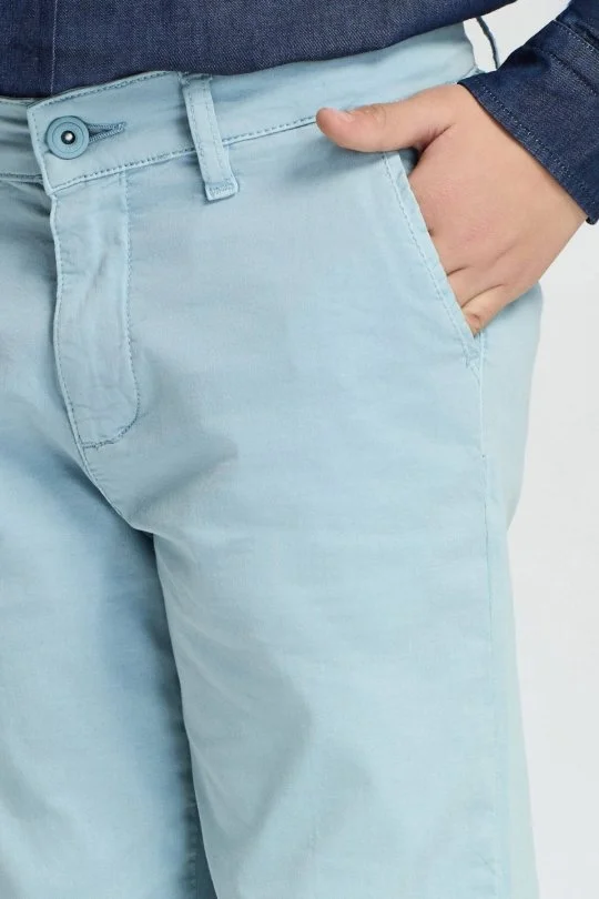 Hemington - Gök Mavisi Yazlık Çocuk Chino Pantolon (3)