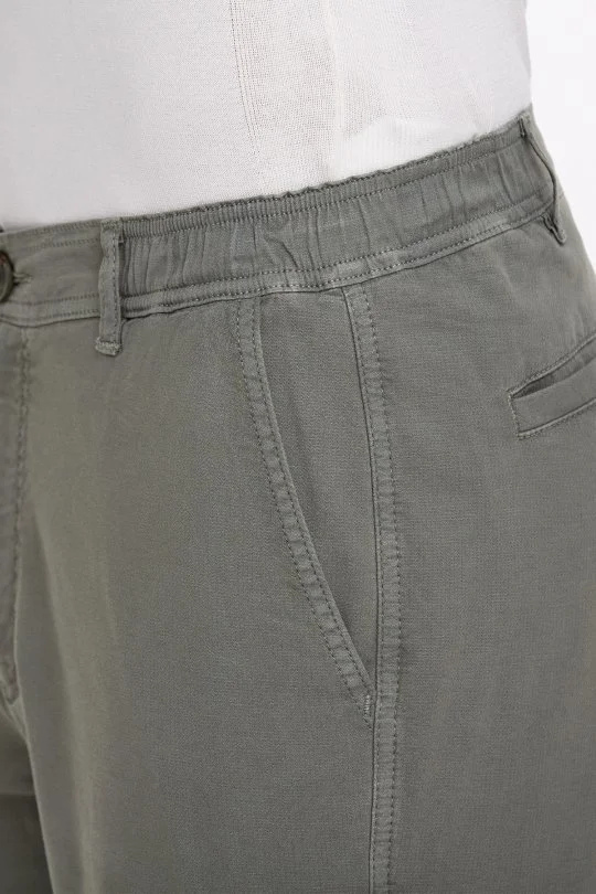 Hemington - Haki Beli Lastikli Şort (5)