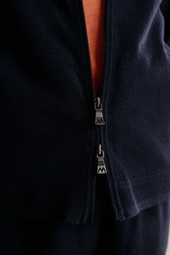 Hemington - Kapüşonlu Lacivert İnce Çocuk Hırka (4)