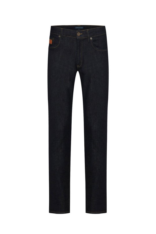 Kaşmir Karışım Kışlık Lacivert Denim Pantolon