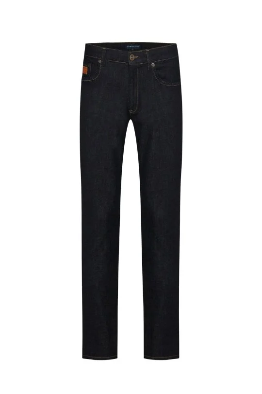 Hemington - Kaşmir Karışım Kışlık Lacivert Denim Pantolon (6)