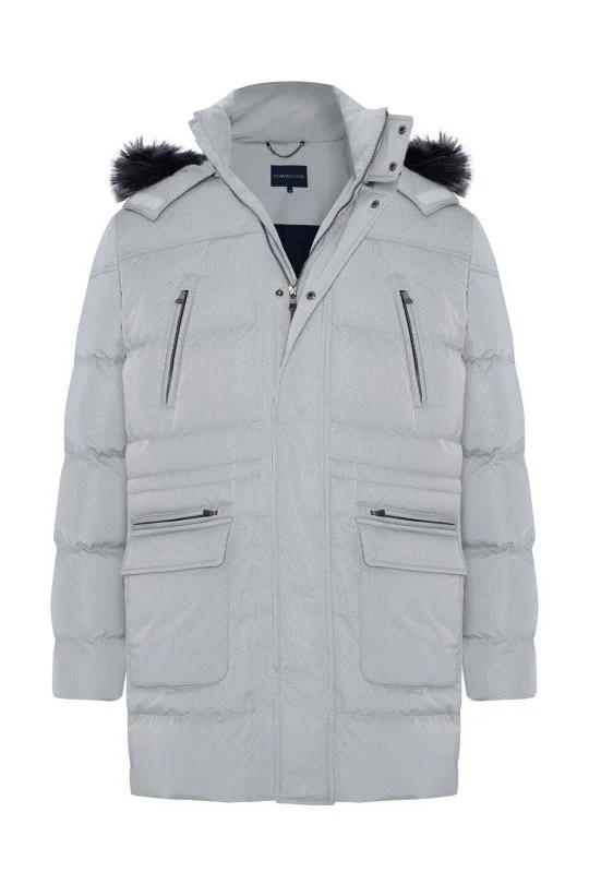 Kaz Tüyü Dolgulu Parka