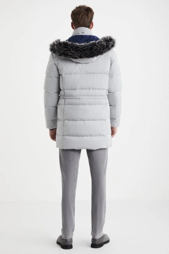 Kaz Tüyü Dolgulu Parka