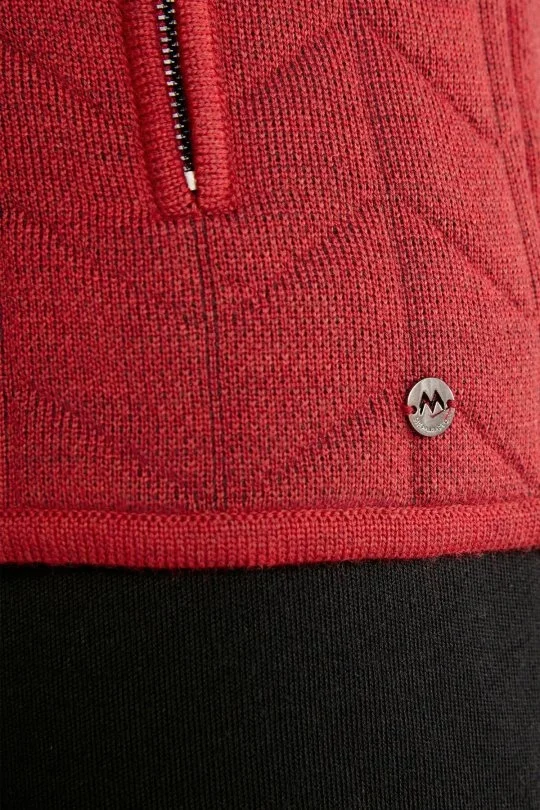 Hemington - Kırmızı Activewear Merino Yün Triko Yelek (6)