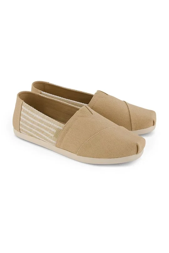 HEMINGTON - Klasik Çizgili Bej Espadril - Toms (2)