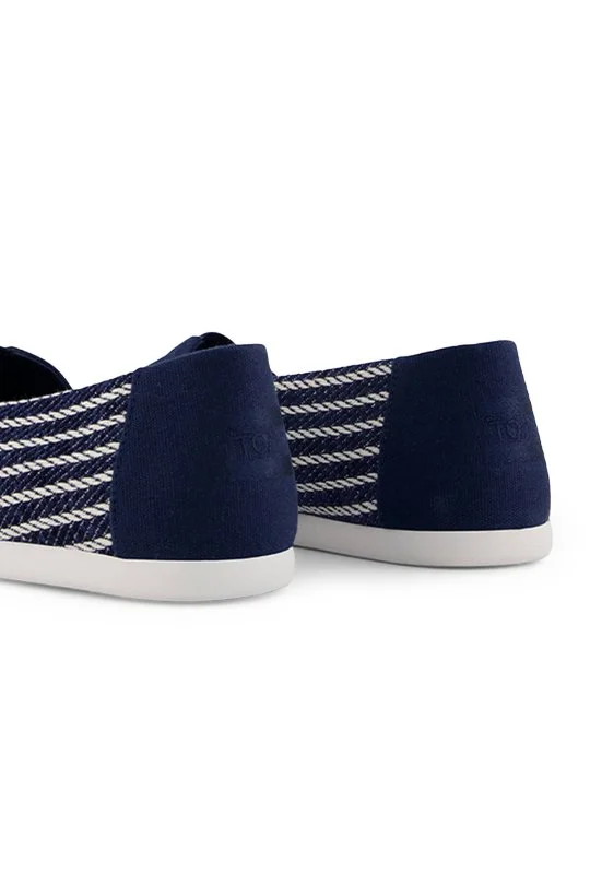 Toms - Klasik Çizgili Lacivert Espadril - Toms (4)