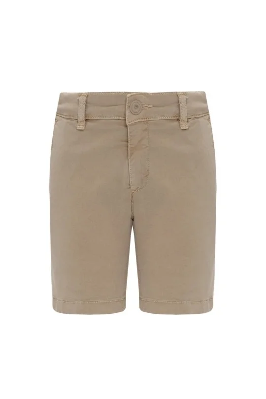 Hemington - Kum Rengi Pamuk Chino Çocuk Bermuda Şort (6)