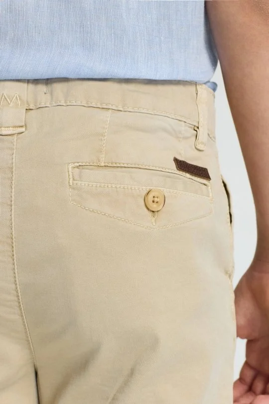 Hemington - Kum Rengi Yazlık Çocuk Chino Pantolon (4)