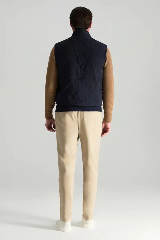 Hemington - Lacivert Kapitone Yelek (2)