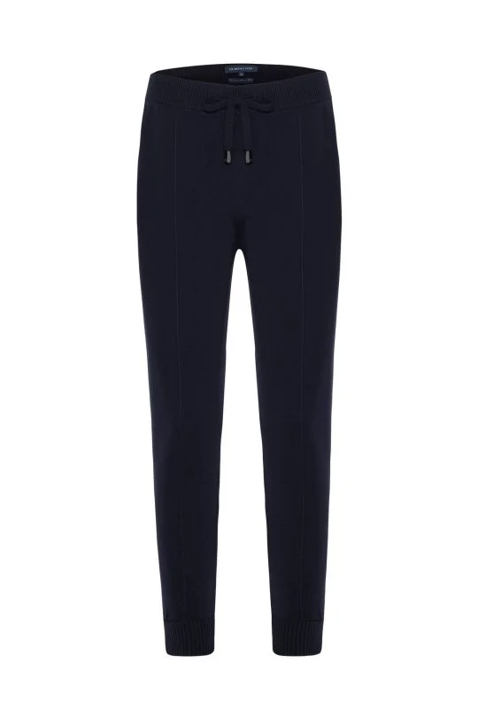 Hemington - Lacivert Merino Yün Activewear Triko Pantolon (6)