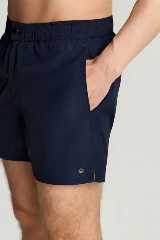 Hemington - Lacivert Özel Kesim Quick Dry Mayo (3)