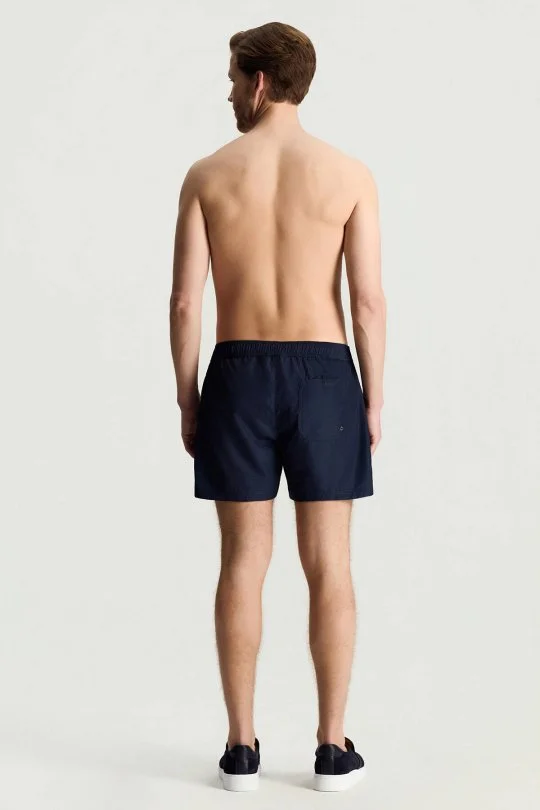 Hemington - Lacivert Özel Kesim Quick Dry Mayo (4)