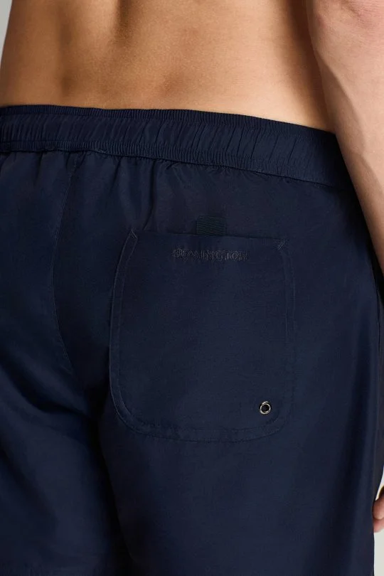 Hemington - Lacivert Özel Kesim Quick Dry Mayo (5)