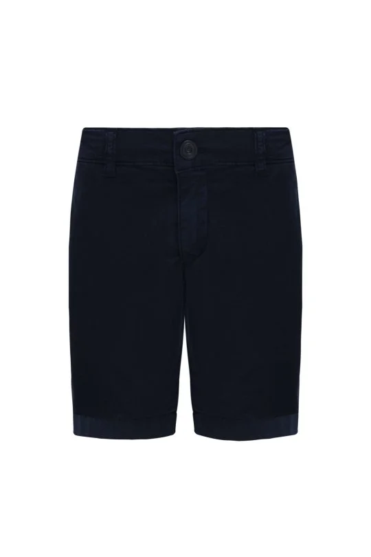 Hemington - Lacivert Pamuk Chino Çocuk Bermuda Şort (6)