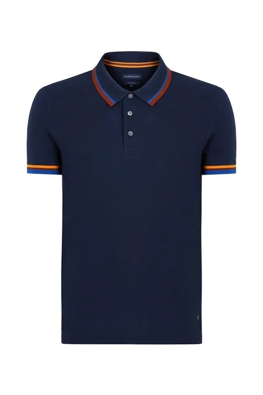 Hemington - Pike Pamuk Lacivert Polo T-Shirt (6)